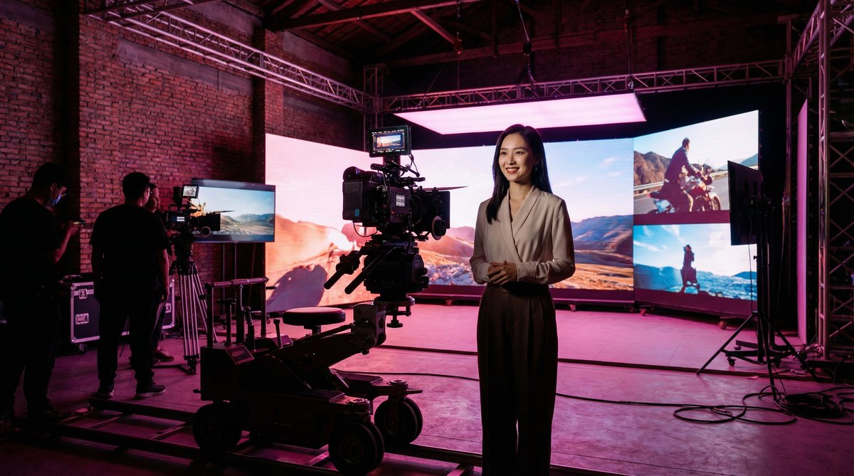 老司机影视传媒制作现场